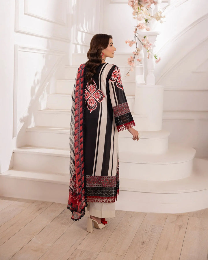 3-Piece Ready-to-Wear Lawn Suit | 17220-IG-LWN - Sha Posh Textile