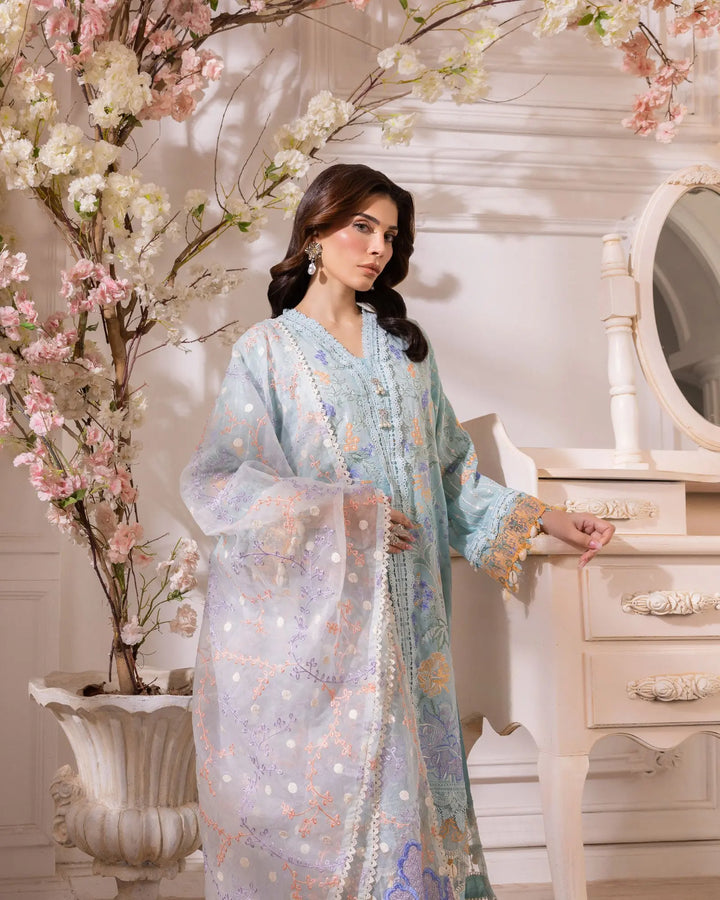 3-Piece Ready-to-Wear Lawn Suit | 2252-AF-LWN Sha Posh Textile