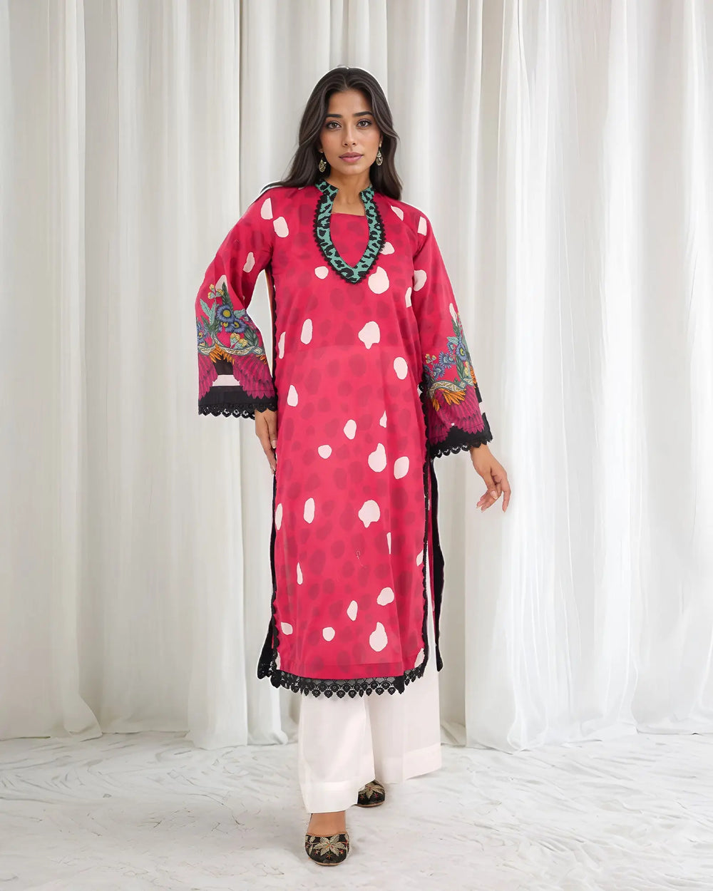 2-Piece Ready-to-Wear Cotton Suit | 17348-IG-CT - Sha Posh Textile