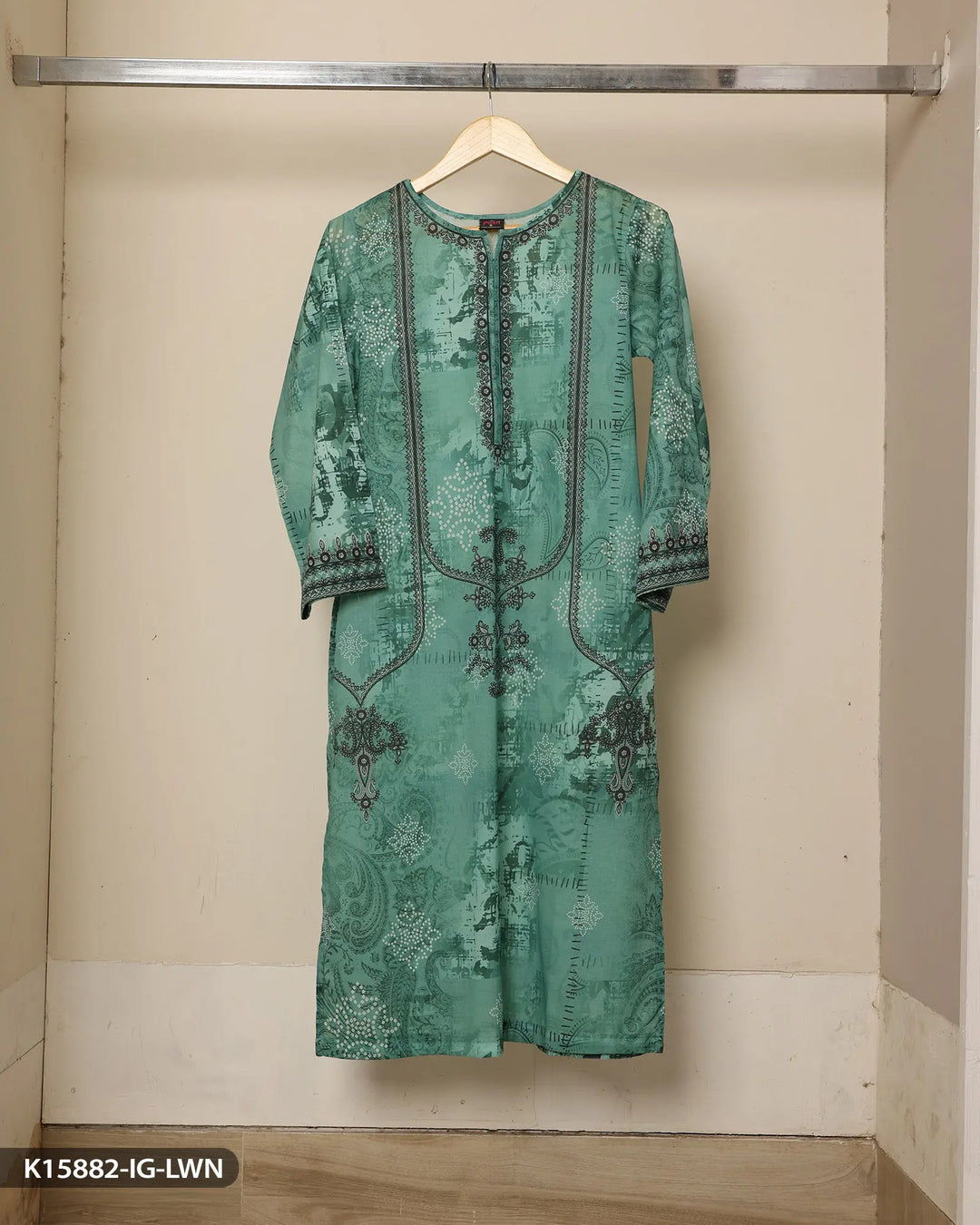 Lawn Printed Shirt | 15882-IG-LWN Sha Posh Textile