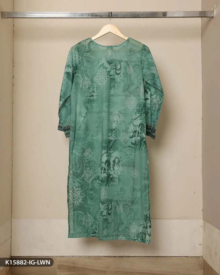 Lawn Printed Shirt | 15882-IG-LWN Sha Posh Textile