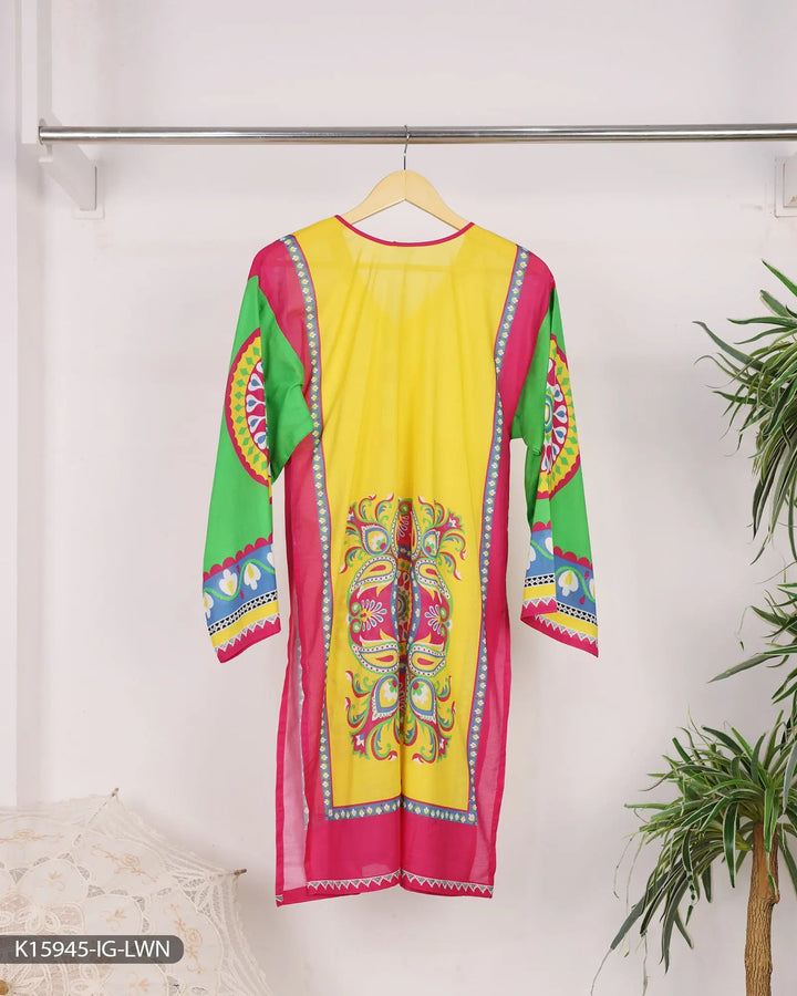 Lawn Printed Shirt | 15945-IG-LWN Sha Posh Textile