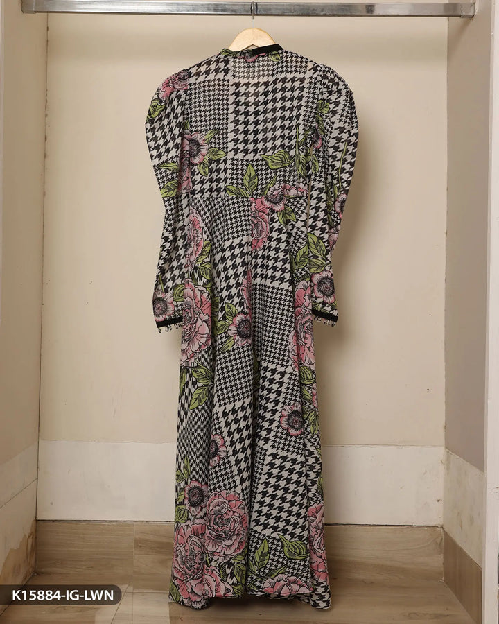 Printed Lawn Maxi | 15884-IG-LWN Sha Posh Textile