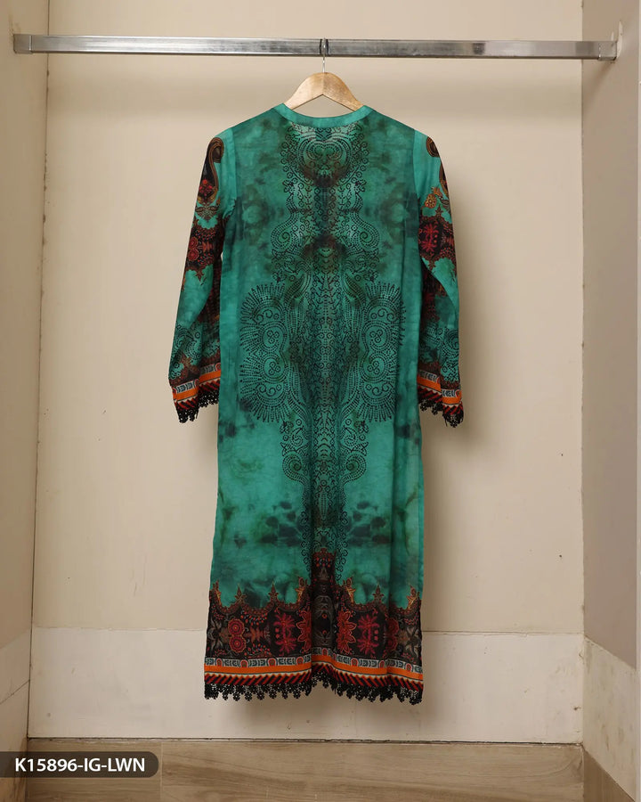 Printed Lawn Shirt | 15896-IG-LWN Sha Posh Textile