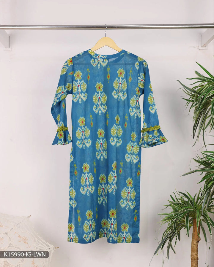 Printed Lawn Shirt | 15990-IG-LWN Sha Posh Textile