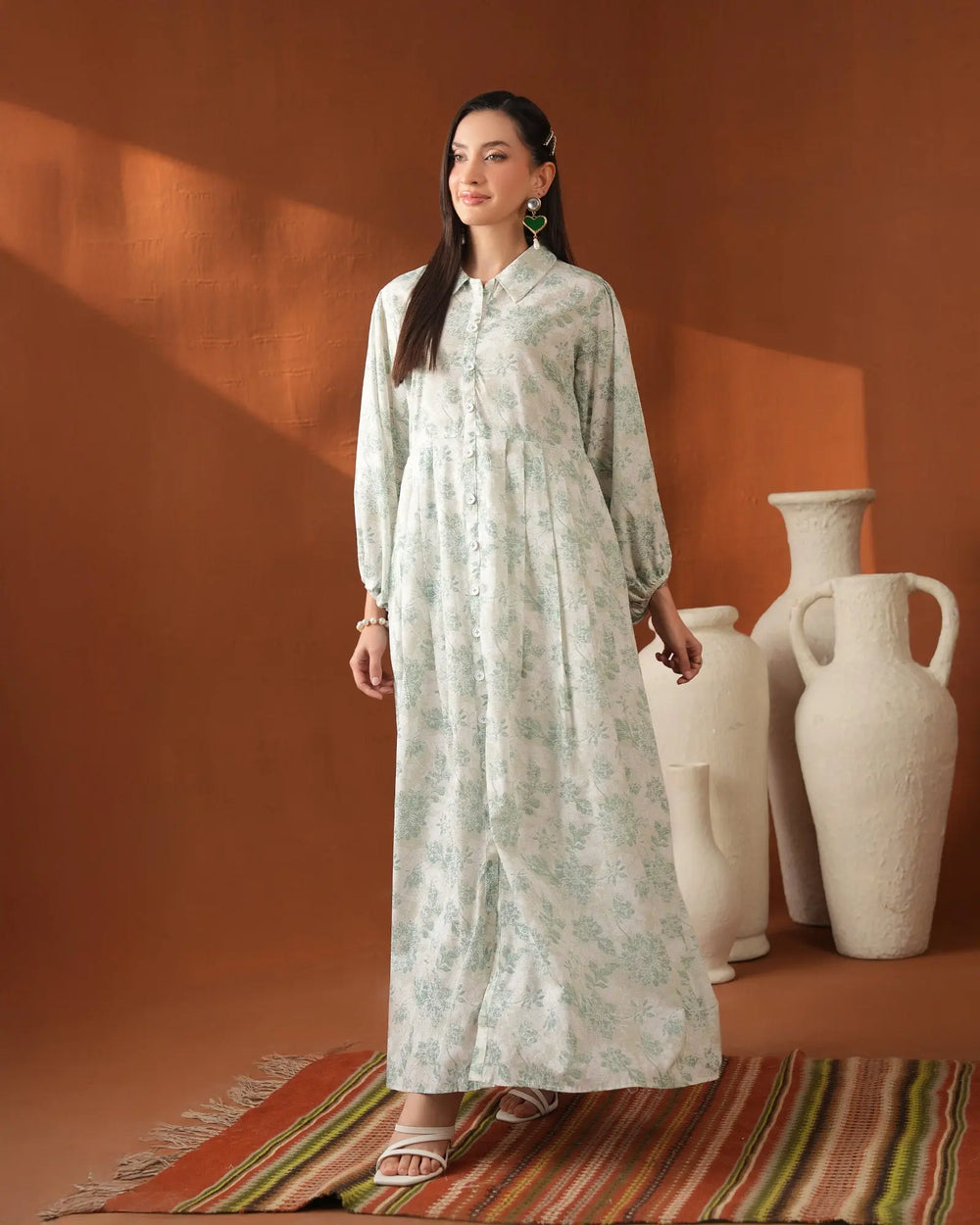 Unstitched Cambric Cotton | UNFF050 - Sha Posh Textile
